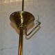 Lustre bouillotte en fer et laiton