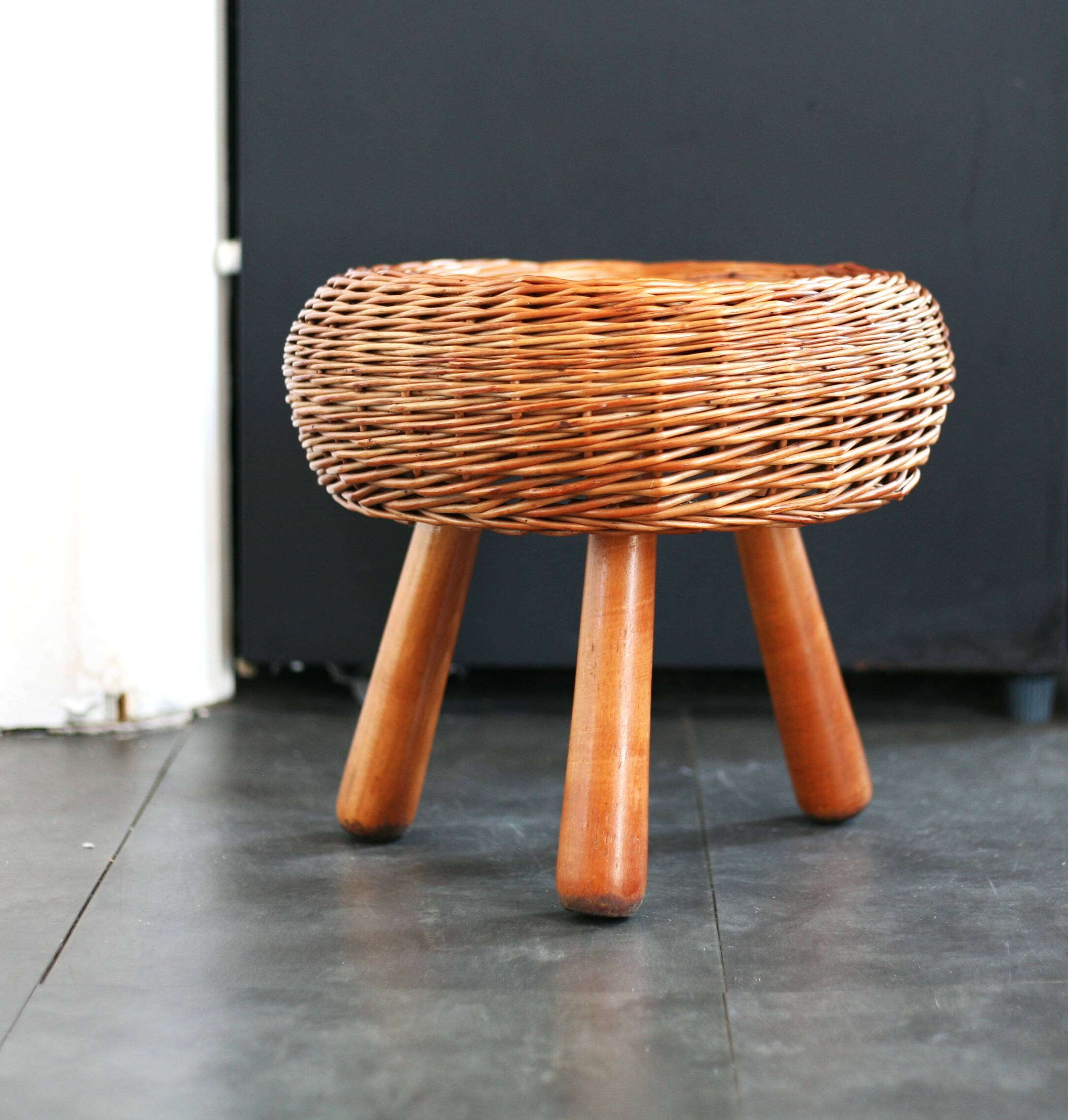 Tony Paul stool, 1950s, USA, vintage design