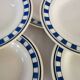 7 plates Faïencerie Nouvelle de Provence 1930s