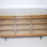 Teak Display Cabinet – Vintage Shop Display Counter from the 1950s