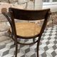 armchair signed Fischel wood turned early 20th century