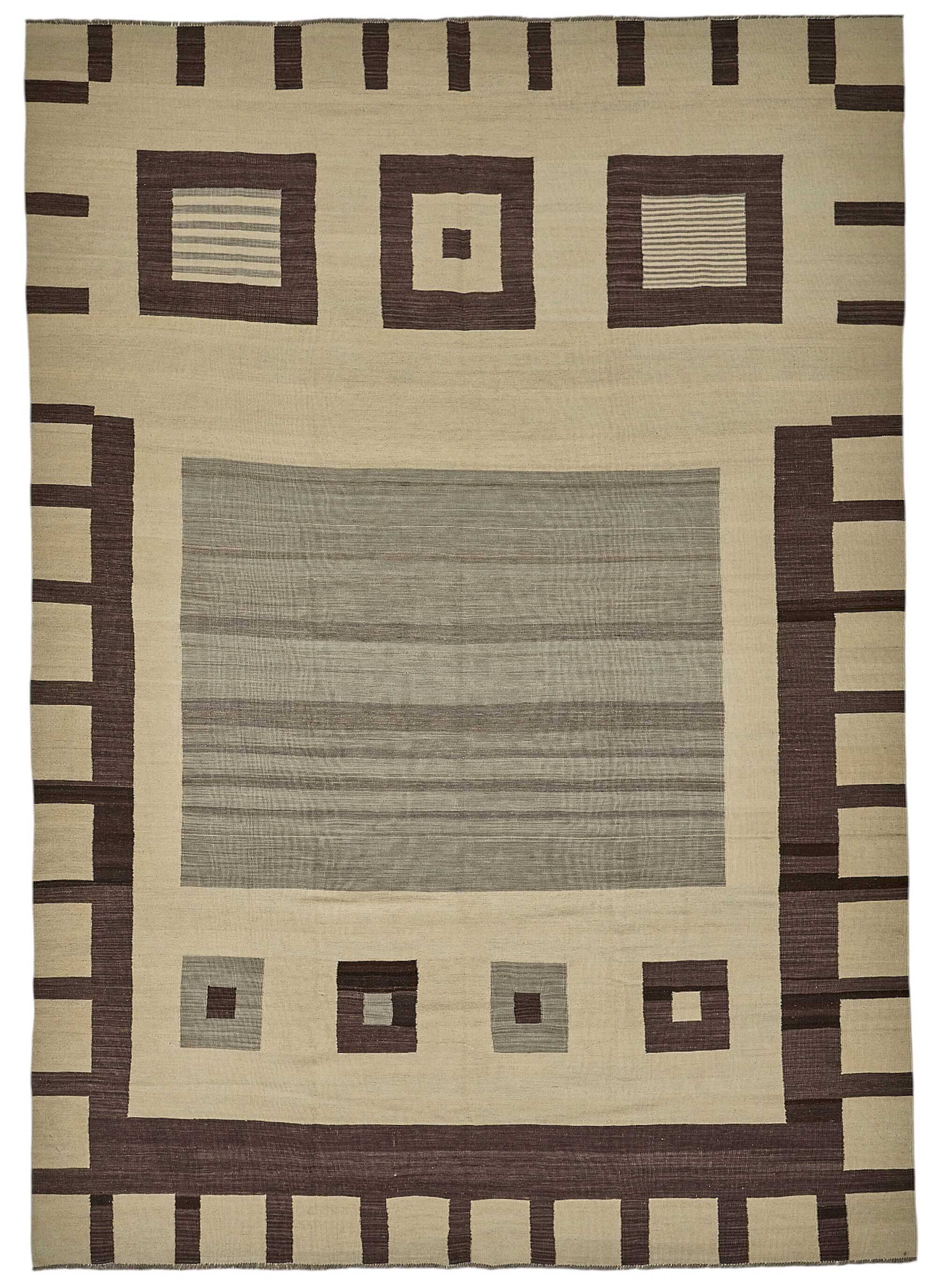 Contemporary Tribal Decorative Kilim 304 cm x 422 cm