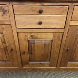 Solid wood sideboard