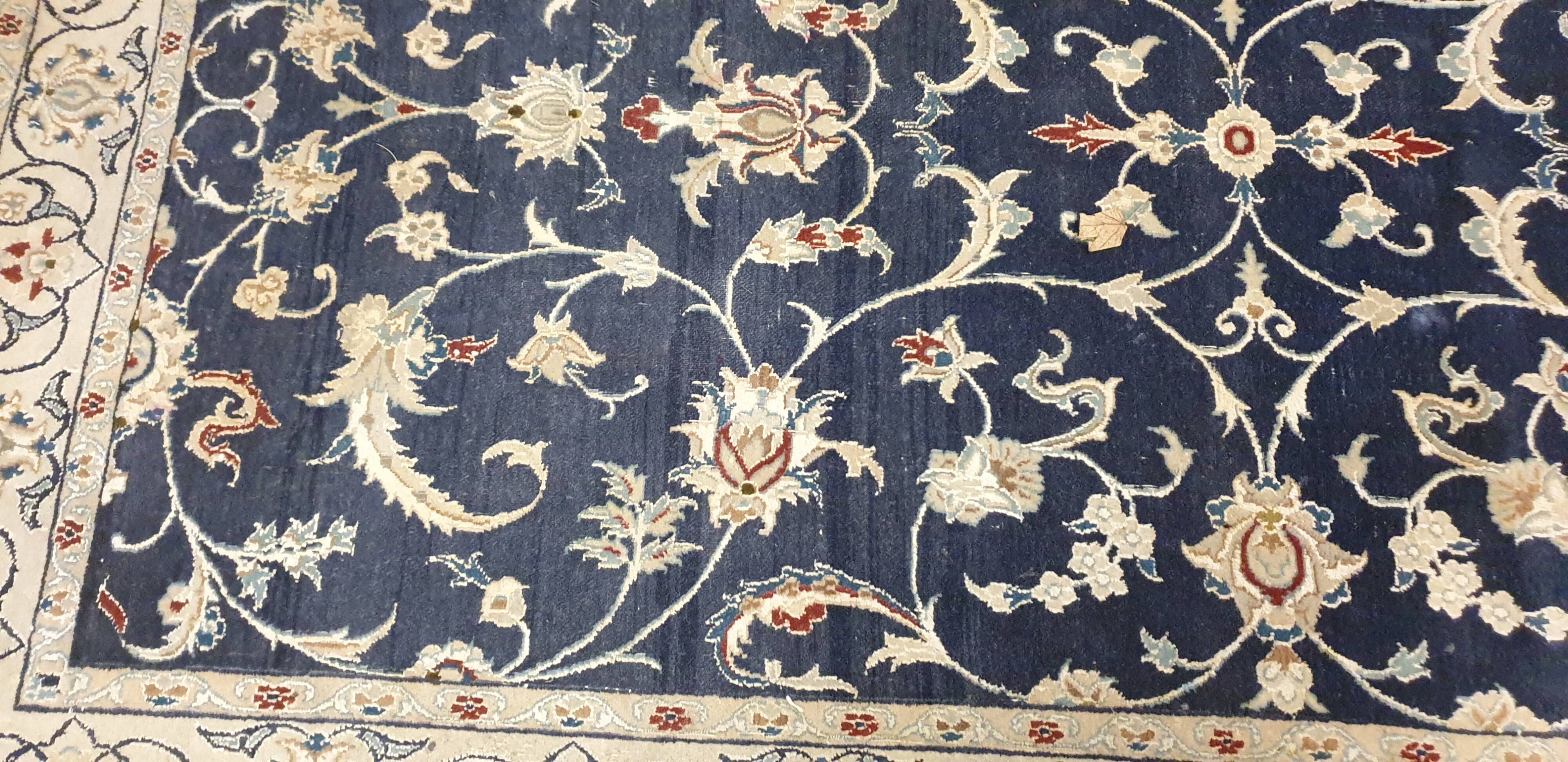 Persian floral tree of life rug Iran