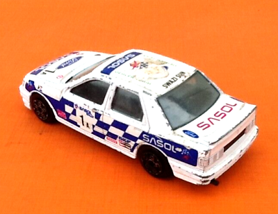 Miniature car Ford Sierra Sasol Burago Scale: 1/43rd Made in Italy