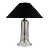 Glass Table Lamp by Hannelore Dreutler / Studio Åhus for Ateljé Lyktan, Sweden, 1980