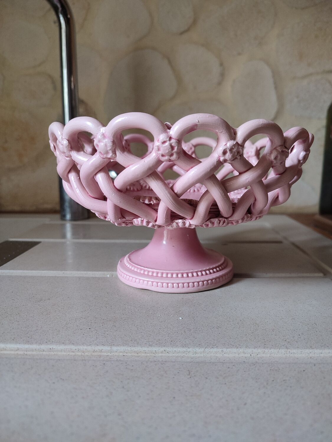 Stand cup Braided ceramic picket
