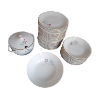 Lot de 37, vaisselle porcelaine bavaria