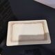 OLD CERAMIC TRIVET DECORATED WITH VERCERAM LEAVES 60'S
