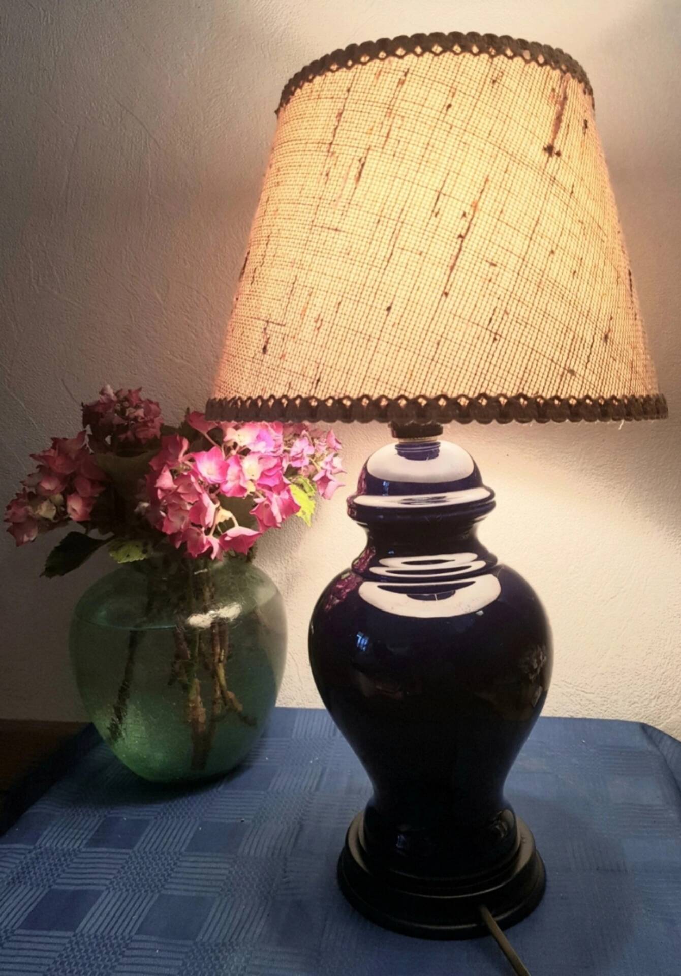 Table lamp, ceramic, vintage