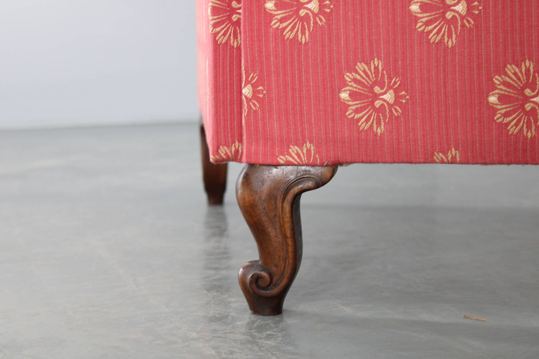 Paravane antique avec tissu, Tchécoslovaquie