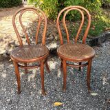 Canned chairs Thonet