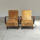 Pair of Art Deco armchairs H410 Type C by Jindrich Halabala for UP Zavody