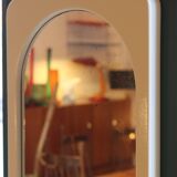 Miroir de pied Space-Age blanc