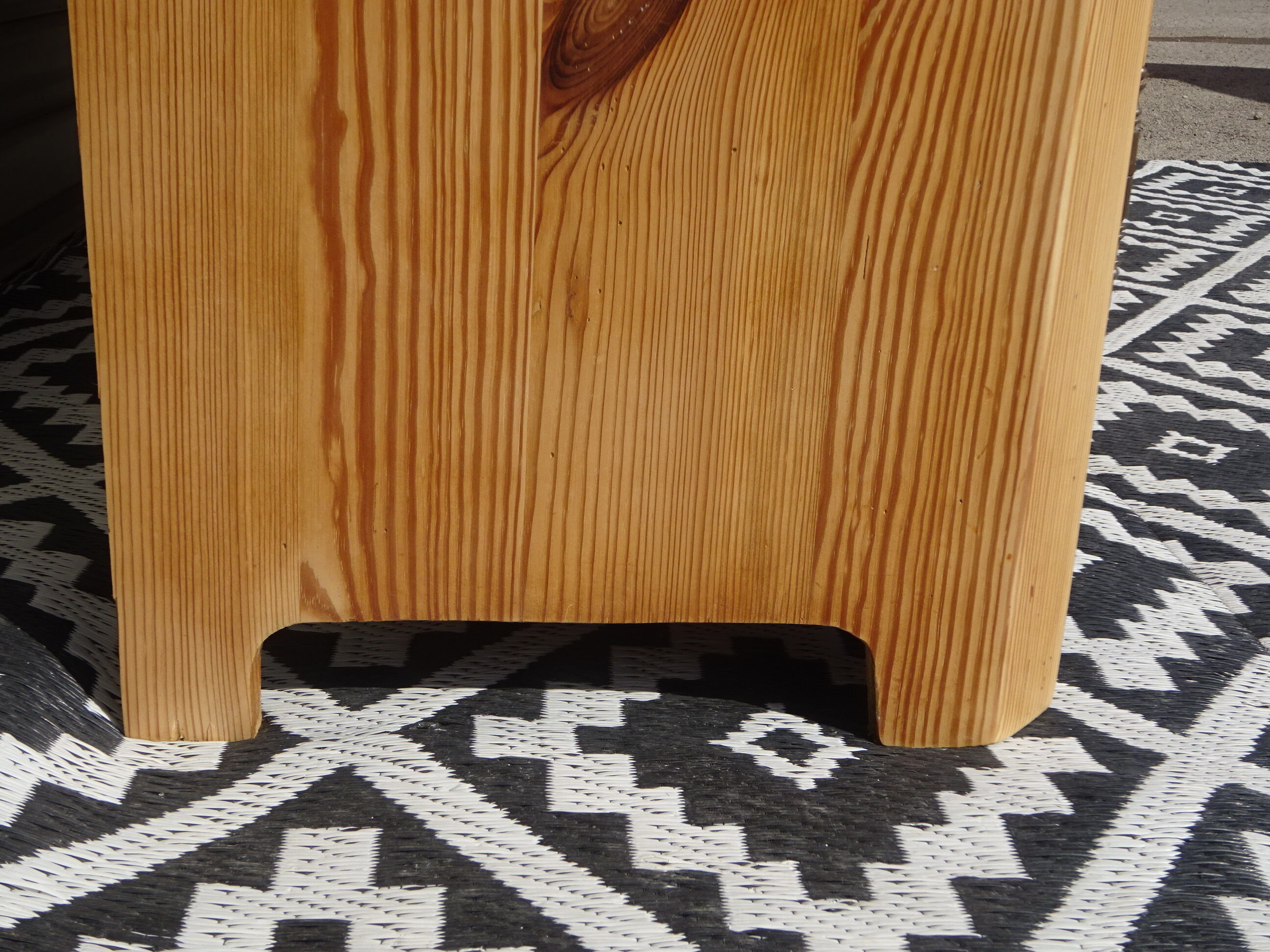 Solid wood enfilade, restored