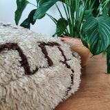 Ethnic Béni Ouarain Berber pouf