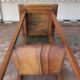 Selette in oak and ceramic