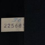 Black leather DS 78 sofa by De Sede