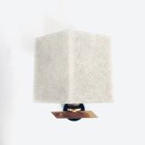 French flush-mounted wall lamp set, 1960s, set of 2