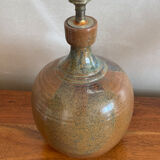 Signed sandstone lamp foot
