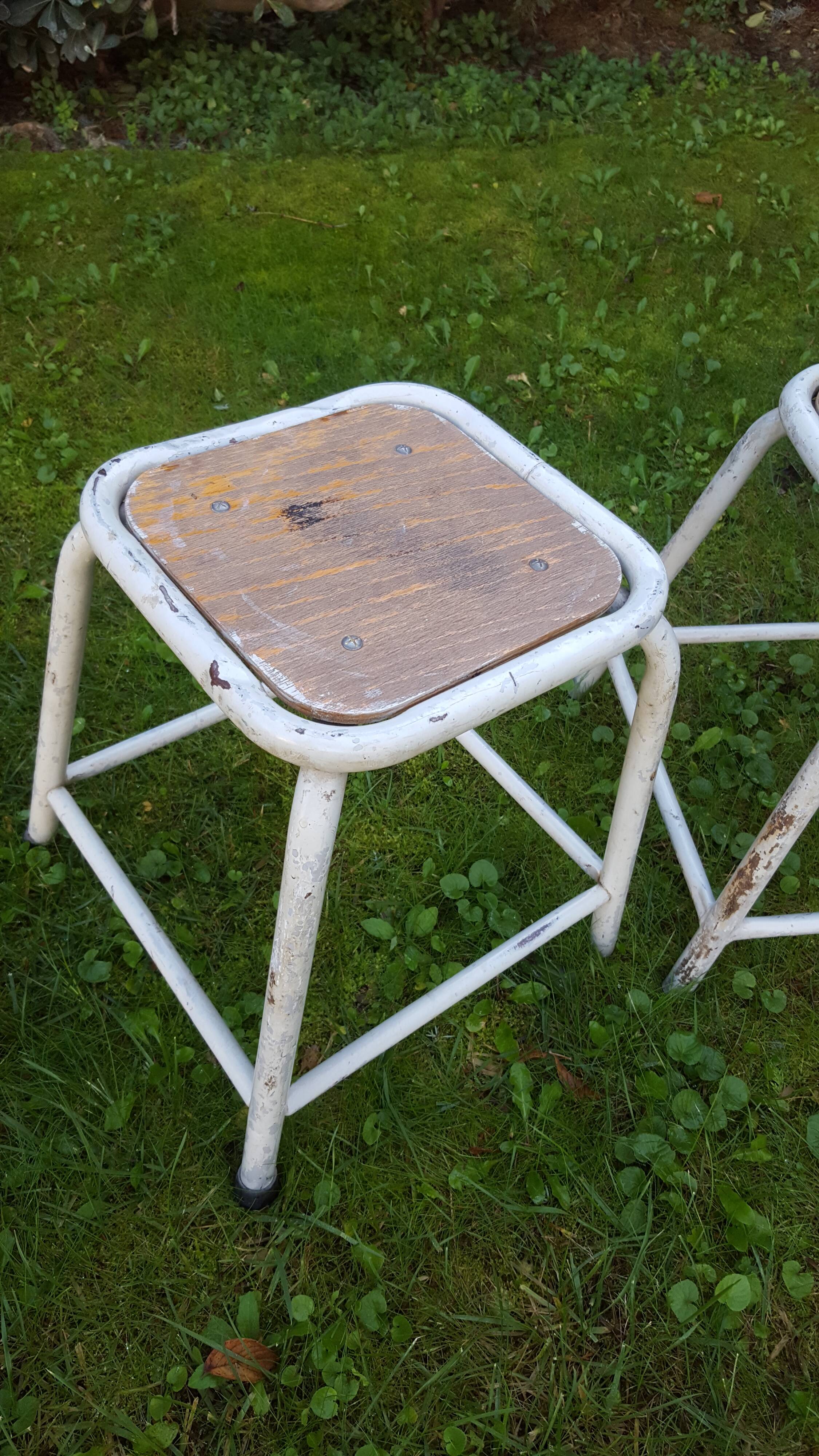 5 industrial stools