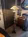 Tiffany floor lamp with stained glass shade