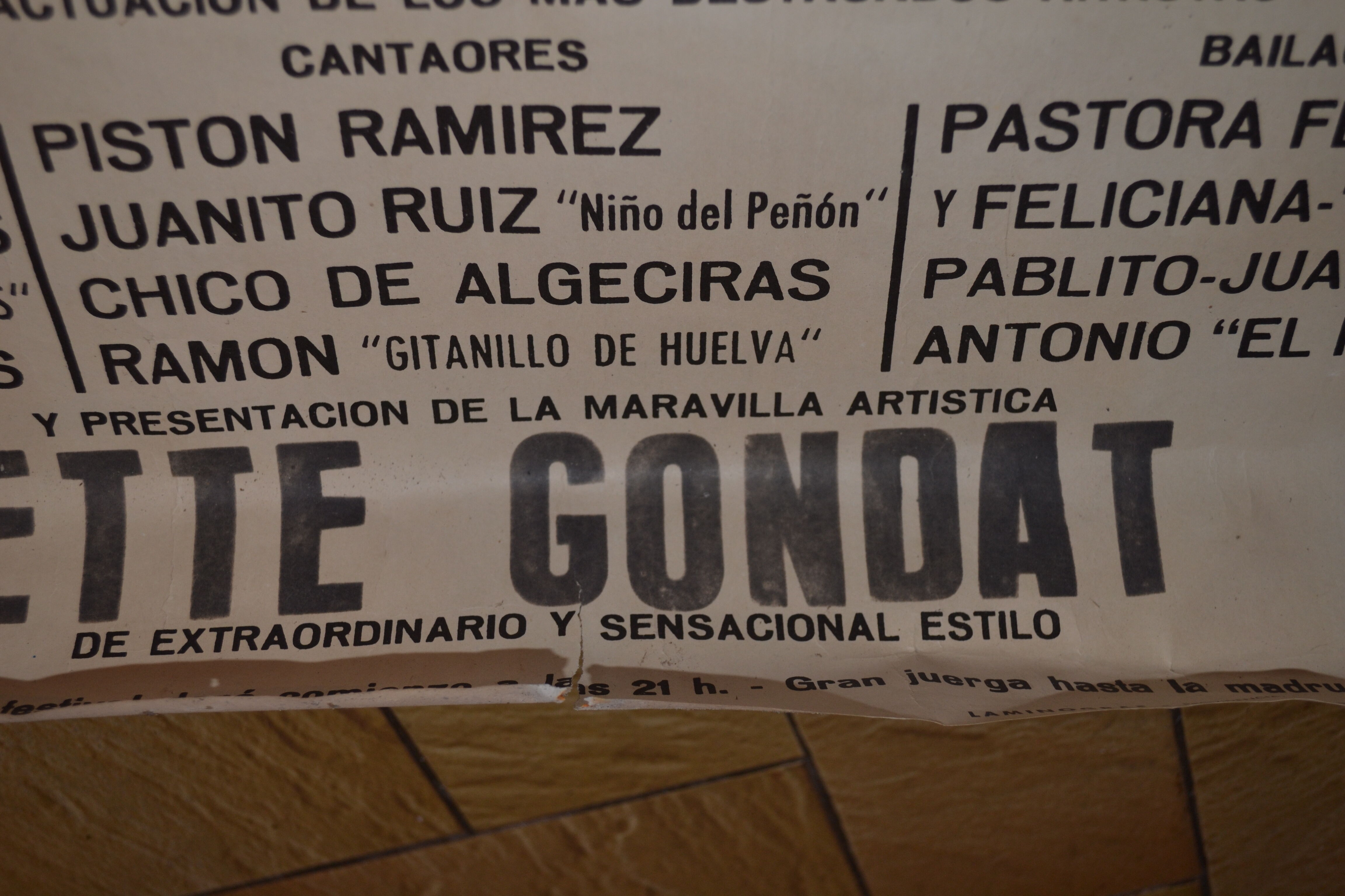 Bullfighting poster
