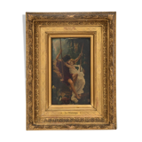 Painting on panel "Spring"