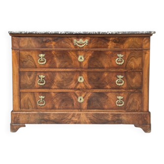 Commode en Noyer d’Époque Restauration