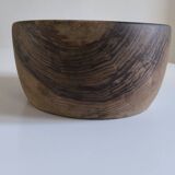 Olive wood salad bowl from the 50s