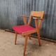 Vintage Scandinavian bridge armchair