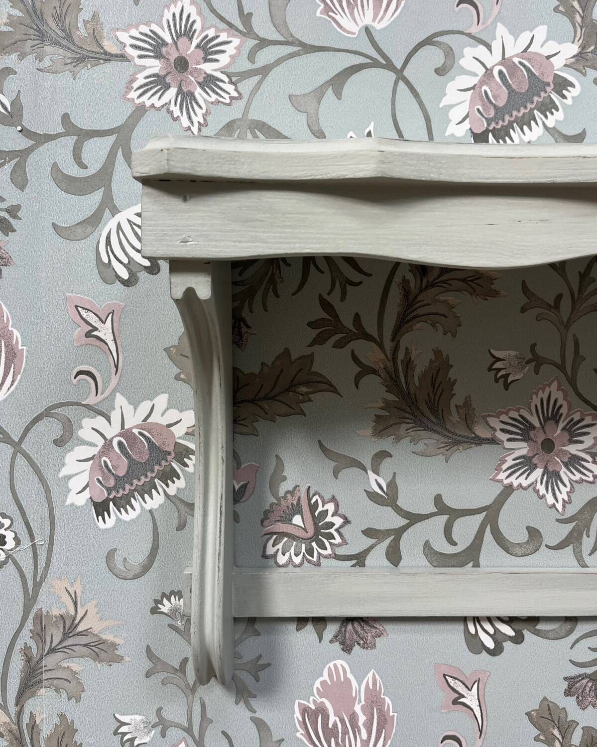 Vintage patinated shelf