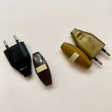 1970s lamp base, 2M fabric cable