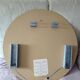 Bathroom mirror or other vintage with adjustable spotlights