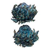 Neptune's Claws, a pair of wall lights by the Portuguese artist Clara Rêgo.