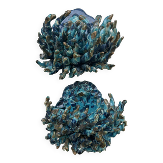 Neptune's Claws, a pair of wall lights by the Portuguese artist Clara Rêgo.