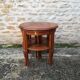 Round pull out tables