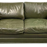 Heals of London vintage leather sofa 70s