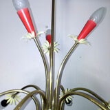 Vintage luster 9 lights 1970