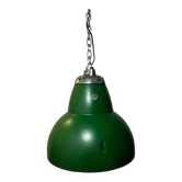 Lampe industrielle verte