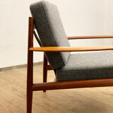 Mid Century Modern Teak armchair or easy chair by Grete Jalk for France & Son, Danish Design, 1950er