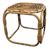 Table d'appoint en rotin