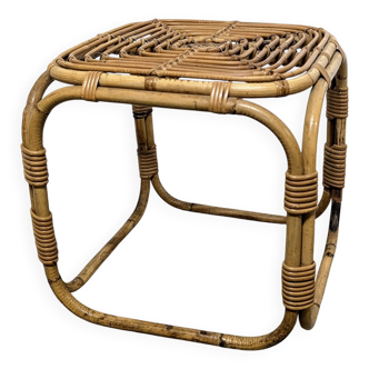 Table d'appoint en rotin