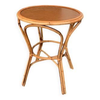 Table d’appoint en rotin