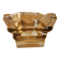 Old vintage transparent & smoked crystal ashtray