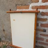 Vintage bamboo mirror