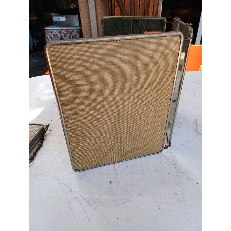 Triptych mirror from the 50s / 60s