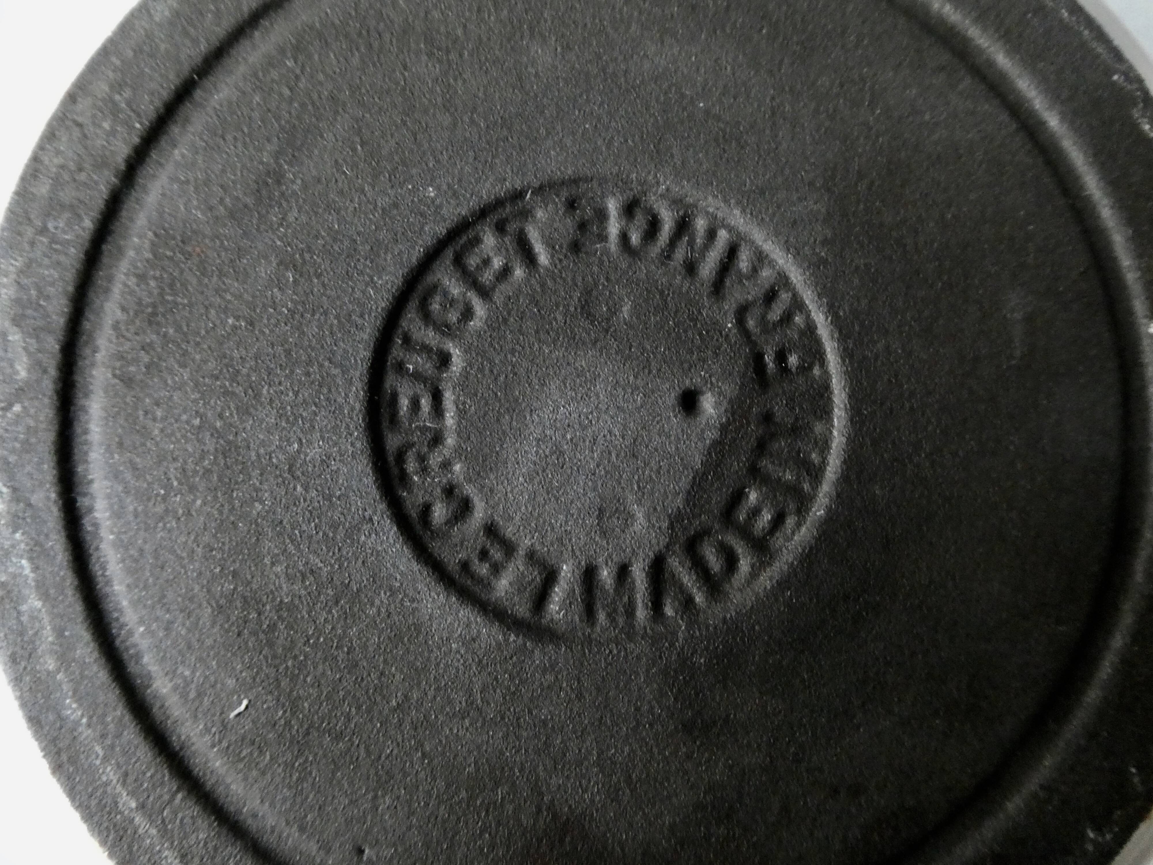 Caquelon enamelled cast iron Le Creuset, 70s