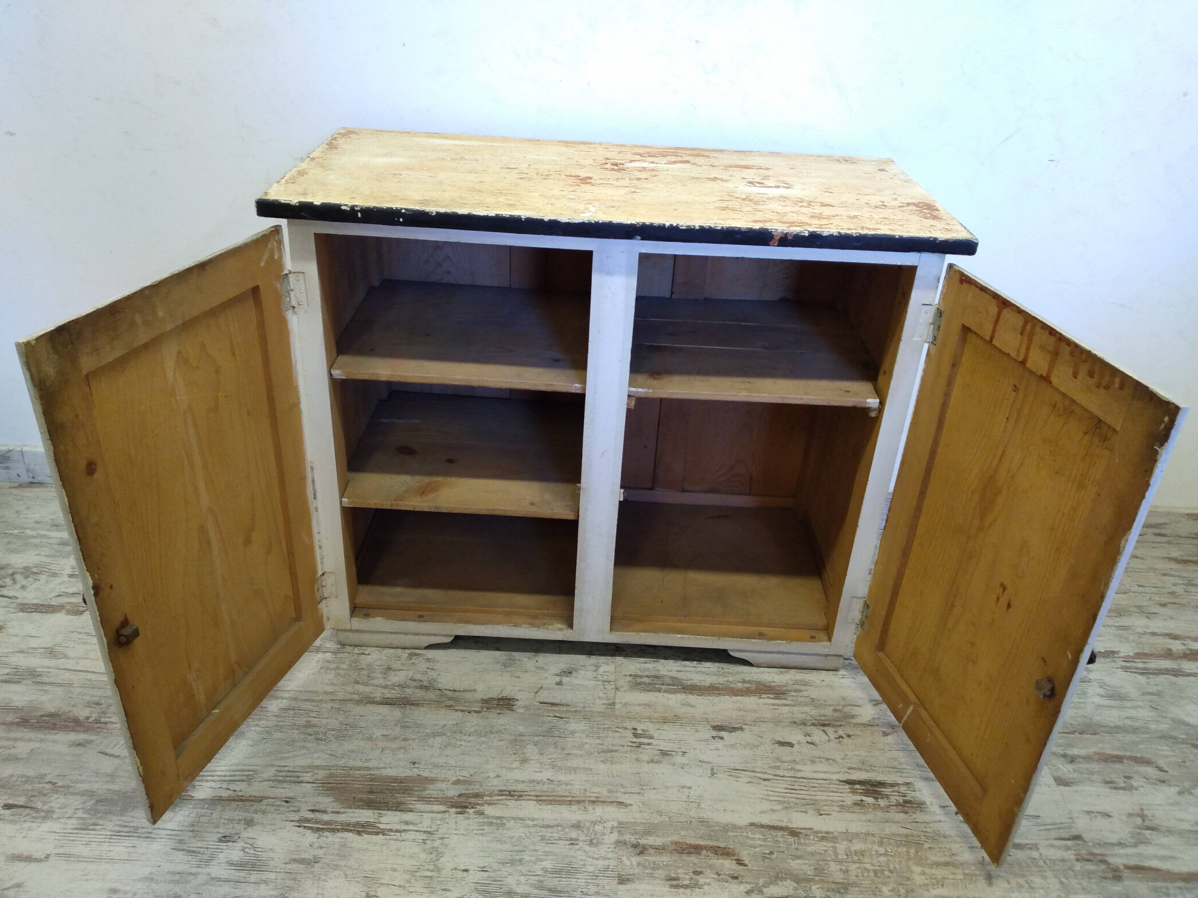 Antique storage cabinet