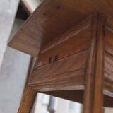 Wooden and ceramic sellette, 1920